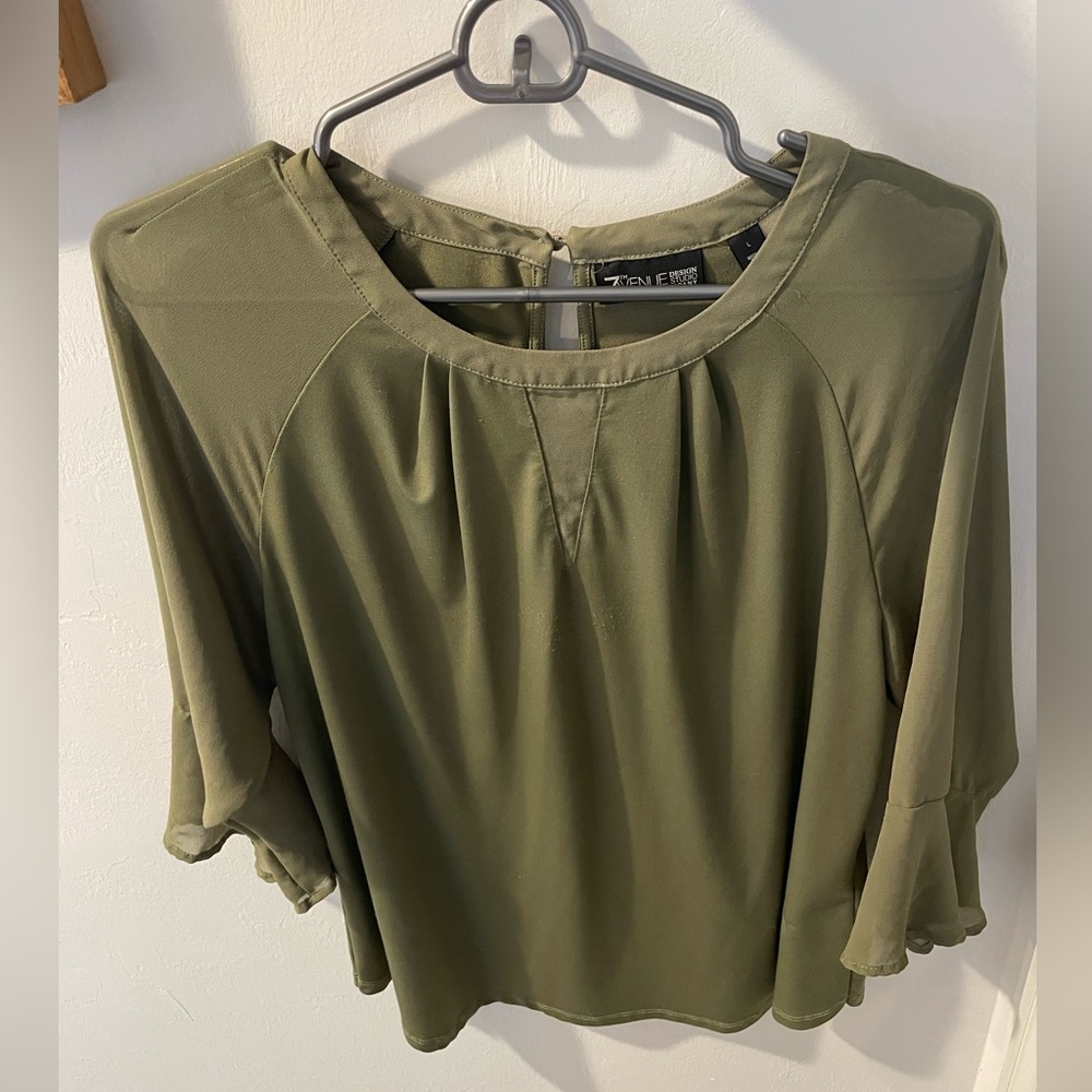 3 quarter length blouse